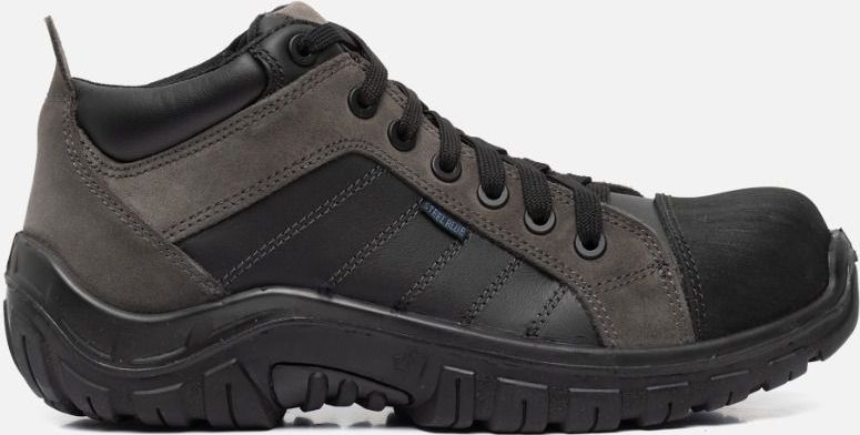 Steel Blue - Fremantle TPU S3 - Werkschoenen - Zwart - Ademend Volnerfleder