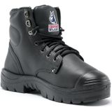 Steel Blue - Argyle Met Black Nitrile BC S3 - Zwart - Leer