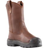 Steel Blue - Heeler Oak - Knielaarzen - Eikbruin - Volnerfleder - Waterdicht