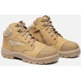 Steel Blue - Parkes ZIP - Hoge Schoen - Zwart - Volnerfleder & Nubuckleder