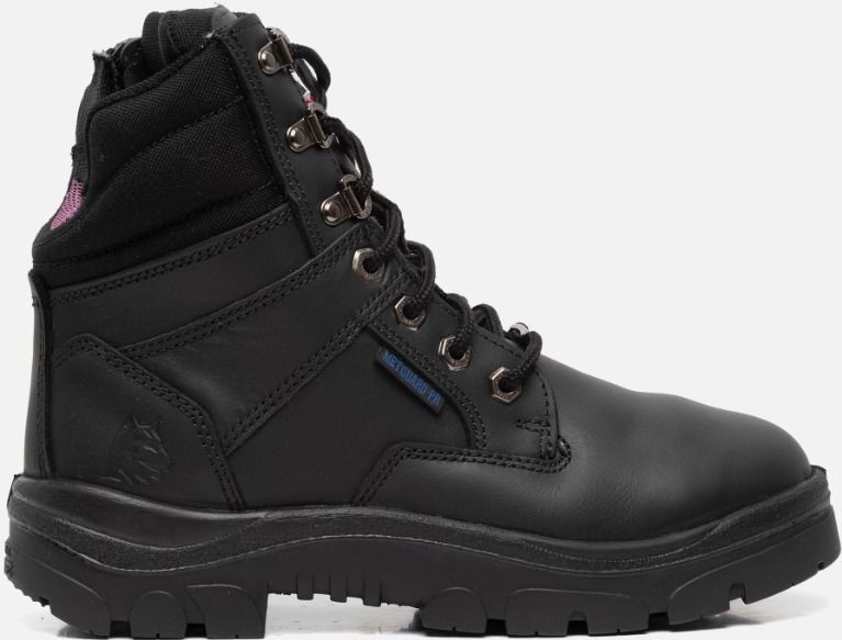 Steel Blue - Southern Cross ZIP - Enkellaarsjes - Zwart - Leer