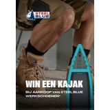 Steel Blue - Southern Cross Zip S3 Hoog - Zwart - GraphTEC™ Materiaal