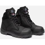 Steel Blue - Southern Cross Zip S3 Hoog - Zwart - GraphTEC™ Materiaal