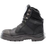 Steel Blue - Southern Cross Zip S3 Hoog - Zwart - GraphTEC™ Materiaal