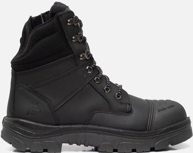 Steel Blue - Southern Cross Zip S3 Hoog - Zwart - GraphTEC™ Materiaal