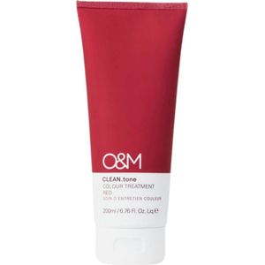 O&M - CLEAN.tone - Kleurmasker - Rood - 200ml