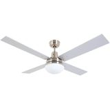 Beacon - Deckenventilator Airfusion Quest ii 122 Chrom mit Licht