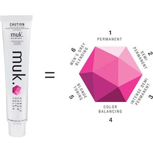 MUK Colour 6.53 Dark Warm Mahogany Blonde 100g