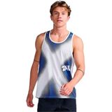 2xu Light Speed Singlet Mouwloos T-shirt Blauw M Man