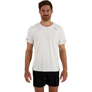 2xu - Aero T-shirt - Korte Mouwen - Blauw - 100% Gerecycled Polyester