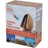 Waboba Buitenspel Voli Racket Bruin/blauw/oranje 3-delig