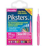 Piksters Interdentaal Ragers - Size 00 (Roze) - 40 stuks verpakking
