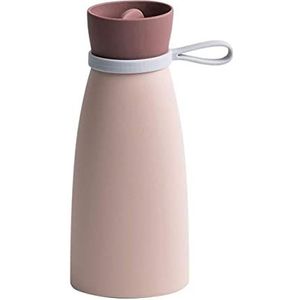 Warmwaterkruik Warmwaterkruik Met Dekselverwarmer, Warmwaterflessen Met Deksel, Perfecte Warmwaterzak Voor Pijnverlichting Kruik Warm Winter (Color : Pink, Size : 680ML)