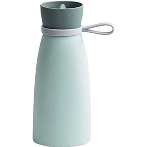 Warmwaterkruik Warmwaterkruik Met Dekselverwarmer, Warmwaterflessen Met Deksel, Perfecte Warmwaterzak Voor Pijnverlichting Kruik Warm Winter (Color : Grün, Size : 680ML)