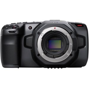 Blackmagic Design Pocket Cinema Camera 6K (5inch LCD, externe USB-C media schijf opname, inclusief accessoires), zwart