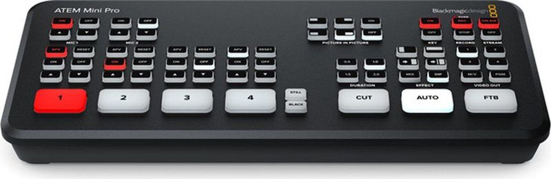Blackmagic Design - Atem Mini Pro - Video Switcher - Zwart - Multimedia-accessoire