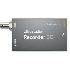 Blackmagic - UltraStudio Recorder 3G - Videorecorder - Zwart - Thunderbolt
