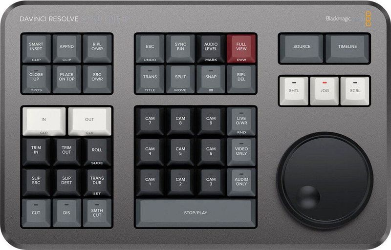 Blackmagic - DaVinci Resolve Speed Editor - Zwart - Multimedia Accessoire