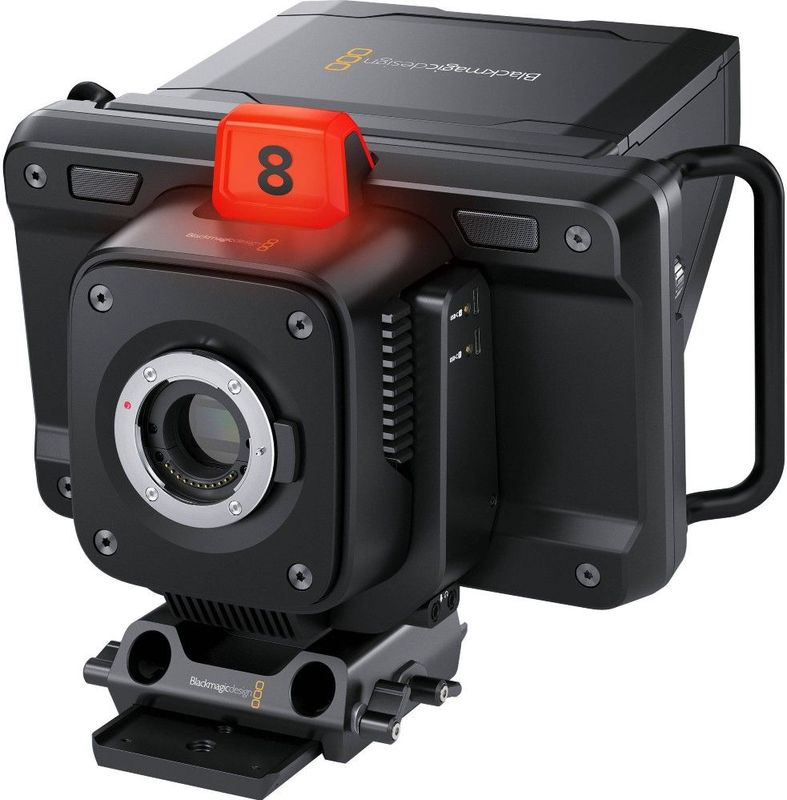 Blackmagic - Studio Camera 4K Plus G2 - Videocamera - Zwart - Carbon Fiber