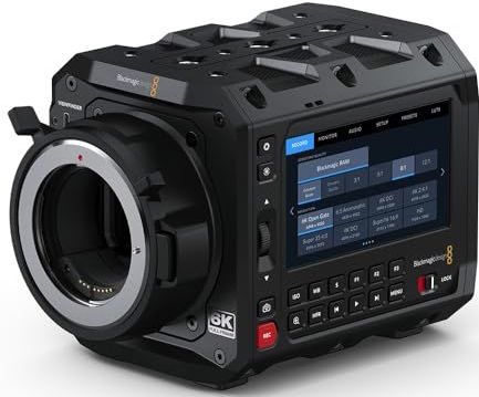 Blackmagic - PYXIS 6K EF - Digitale Camera - Zwart - Full Frame 6K-sensor