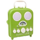 Sunnylife - Beach Accessories - Bluetooth Speaker - Olive - Kunststof