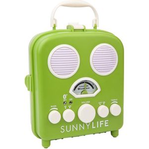 Sunnylife - Beach Accessories - Bluetooth Speaker - Olive - Kunststof