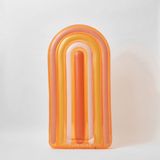 Sunnylife - Pool Floats Luxe Luchtbed Drijvend Rainbow - Oranje / PVC