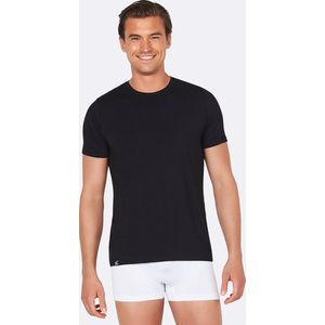 Boody - Bamboe Heren T-shirt ronde hals Zwart