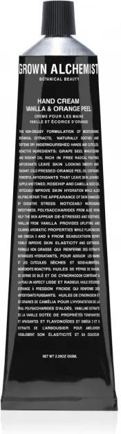 Grown Alchemist - Handcrème - 65 ml - Vanille/Sinaasappelschil