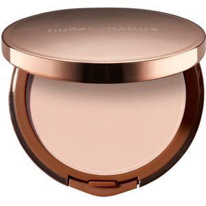 Nude by Nature Flawless Pressed Powder Foundation Compacte Poeder Foundation Tint W2 Ivory 10 gr