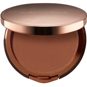 Nude by Nature - Flawless Pressed Powder Foundation - Poeder Foundation - C8 Chocolate - 10 g