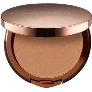 Nude by Nature Flawless Pressed Powder Foundation Compacte Poeder Foundation Tint N5 Sparkling Wine 10 g