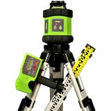 Imex E60 rotatielaser set Rood