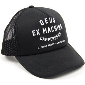 DEUS Camperdown Address Trucker cap- Black