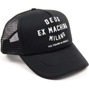 DEUS Trucker cap Milano Address Trucker - Black