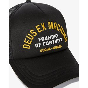 DEUS Fortuity Trucker cap - Black