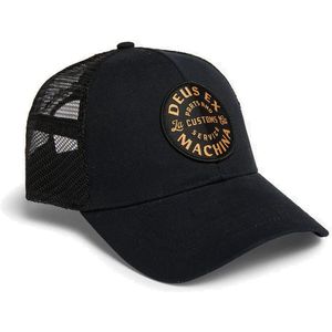 DEUS Eclipse Trucker cap - Black