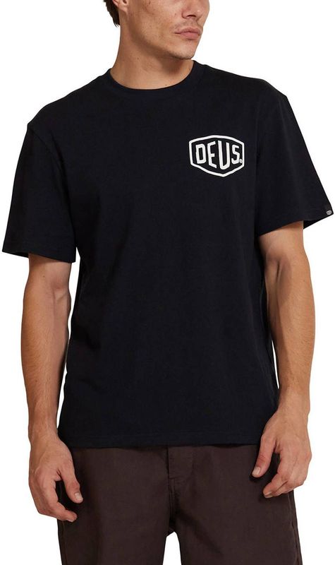 Deus - Men Carby Pickup Tee - T-shirt - Zwart - Boxy Fit