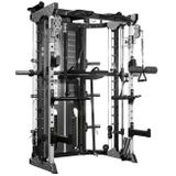 Force USA G12 ALL-IN-ONE Trainer | Dubbele Katrol 90,5 KG| Smith Machine | Multipower Rack | Leg Press