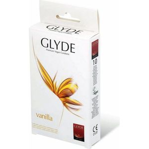 Condooms Glyde Vanille 18 cm (10 uds)