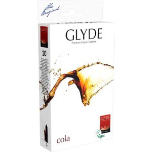Glyde - Ultra Cola - Condooms - Zwart - Natuurlatex - Veganistisch