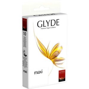 Glyde - Maxi - XL vegan condooms - 10 stuks