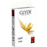 Glyde - Super Max - Condooms - Transparant - Natuurrubber