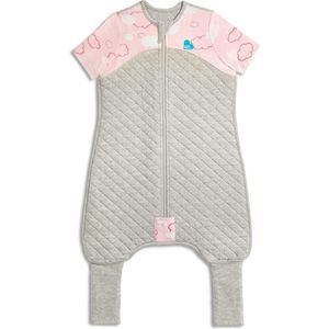 Love to Dreamâ„¢ Slaappakâ„¢ - Pyjama en dekbed in 1 - Peuter -24-36 maanden - All season - Grijs Roze