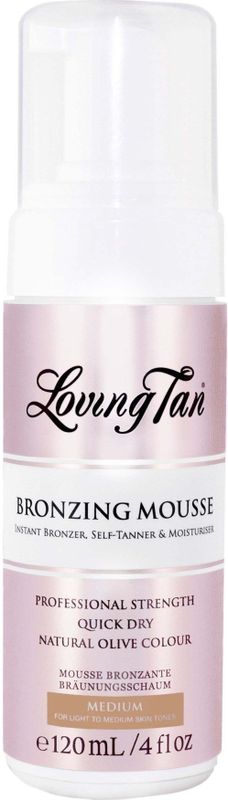 Loving Tan - Bronzing Mousse - Zelfbruinende Schuim - Tint Medium - 120 ml