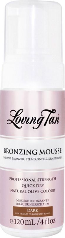 Loving Tan - Bronzing Mousse - Donker - Natuurlijke Kleur - Sneldrogend