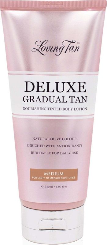 Loving Tan - Deluxe Gradual Tan - Zelfbruiner - Medium - Lichtgewicht Lotion