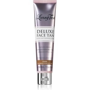 Loving Tan Deluxe Face Tan Zelfbruinende Gezichtscrème Tint Dark 50 ml