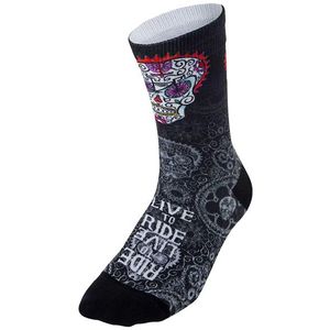 Cycology - Day of the Living - Fietssokken - Zwart/Wit