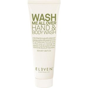 Eleven Australia Wash Me All Over Hand & Body Wash Verzorgende Doucheolie voor Handen en Lichaam 50 ml